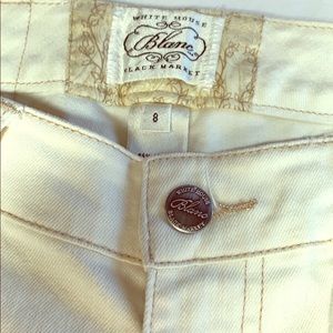 White House Black Market Blanc jeans 8